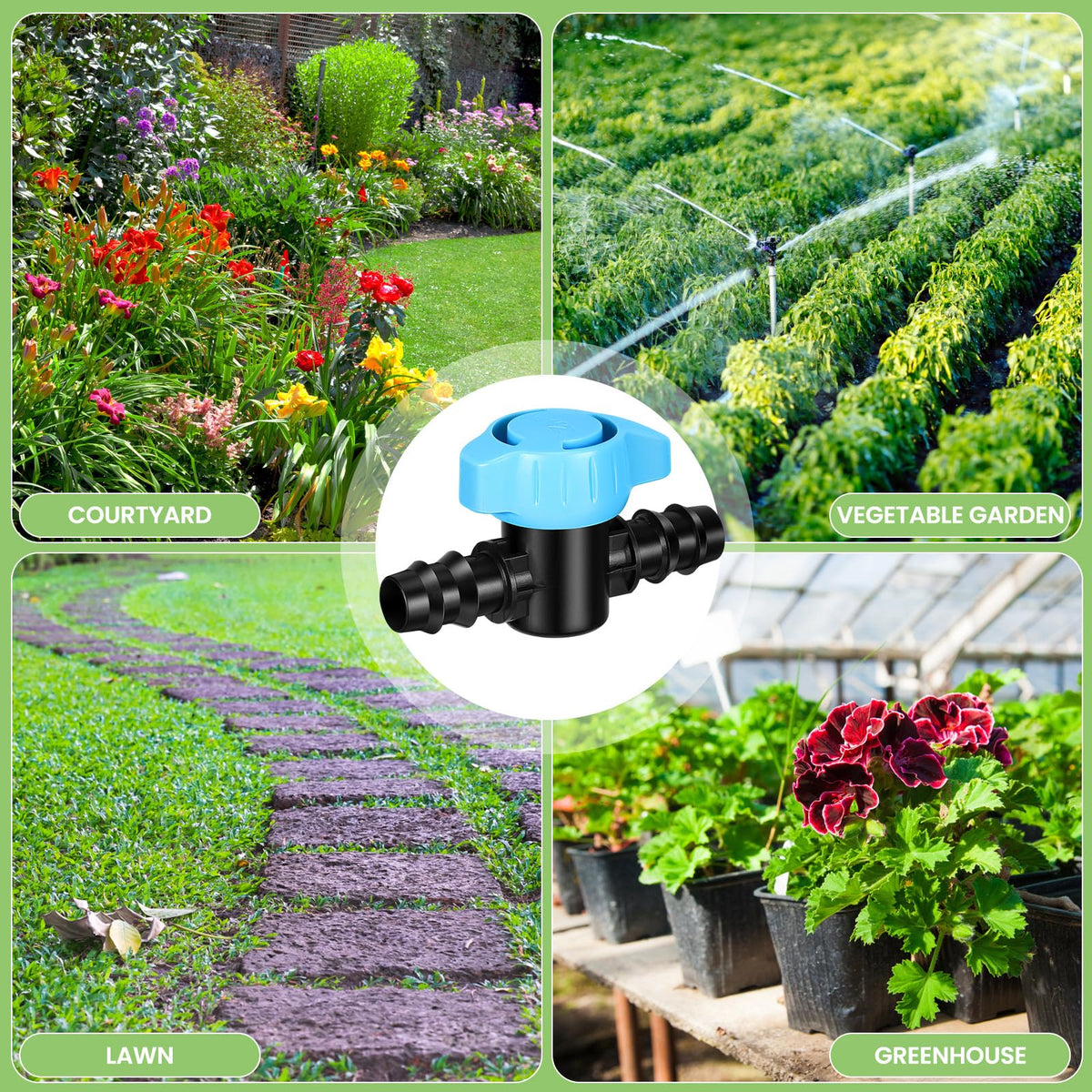 Briwooody easy-install valve installs without glue or tools.