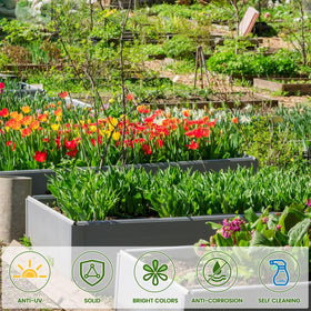Briwooody compatible with drip systems for versatile garden setups.