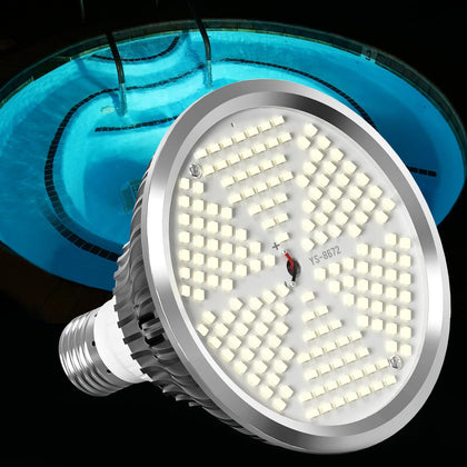 Broadroad pool light bulb 120V 65W brightens night pool area
