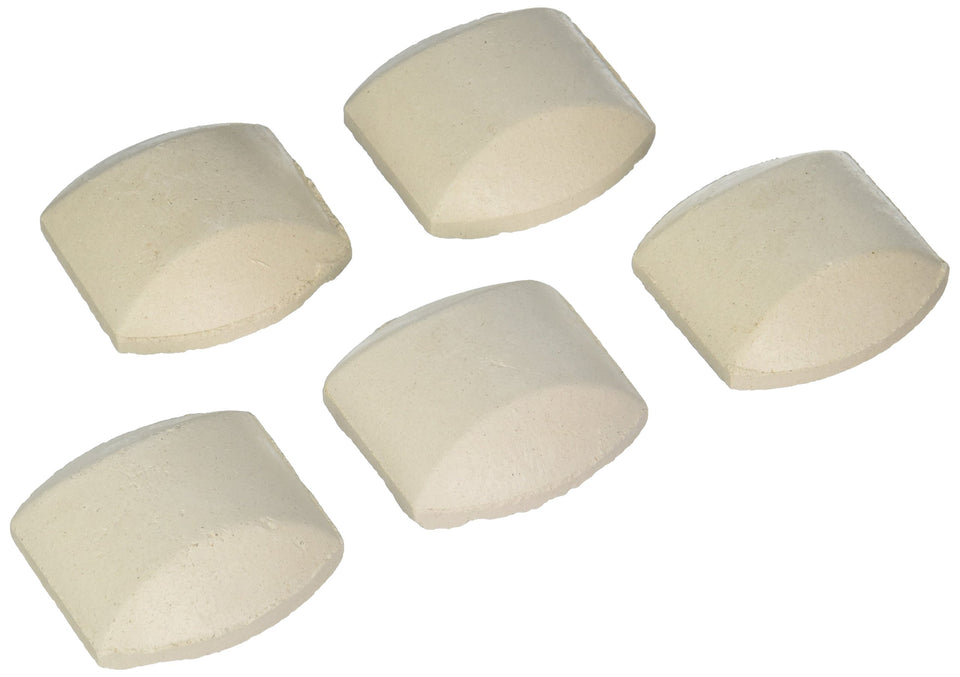 Broilmaster DPA34 briquets replacement with ceramic briquets for even heat distribution and burner protection.