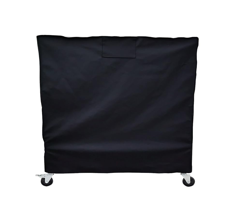 BroilPro cooler cover with elastic hem for secure fit.
