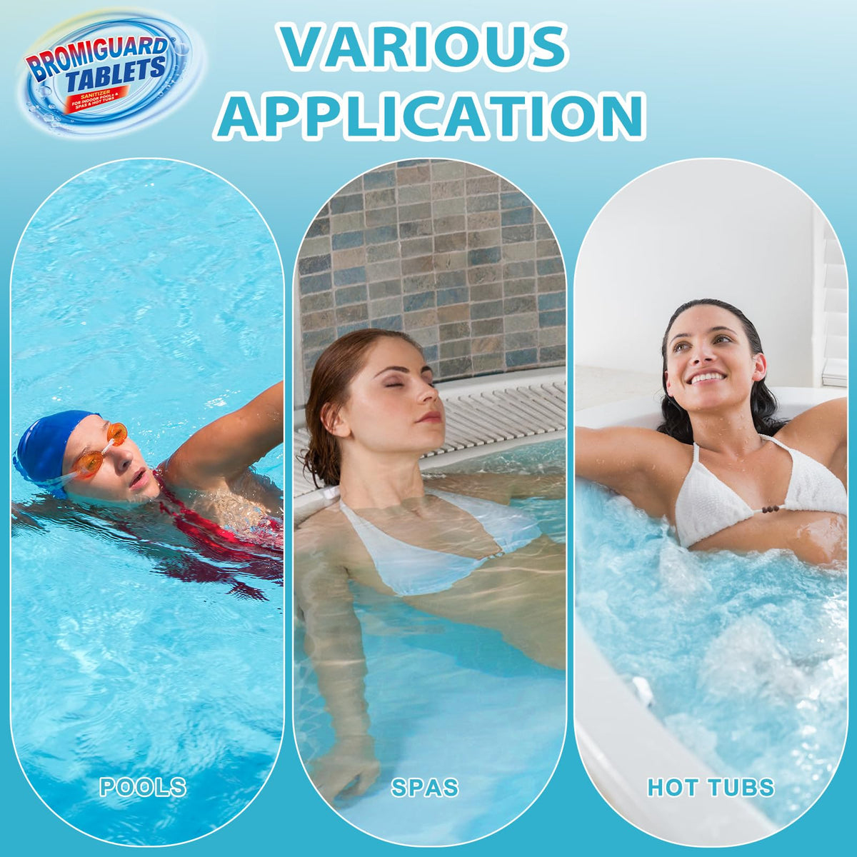 BROMIGUARD bromine tablet overview for spa use