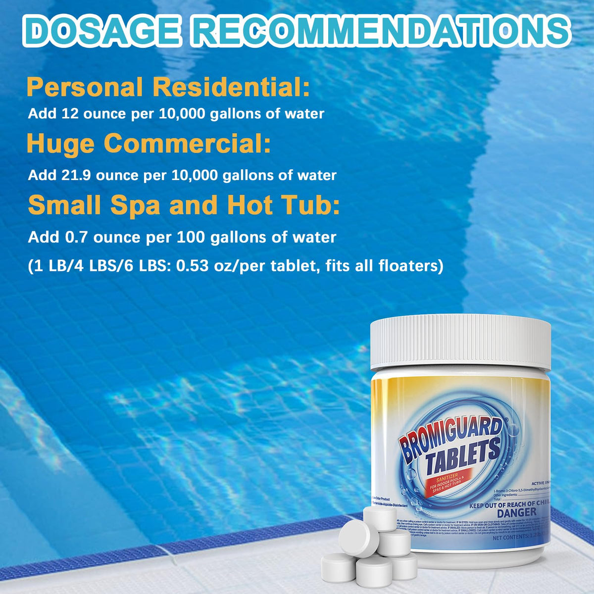 BROMIGUARD pH-stability benefit keeps water balanced and effective