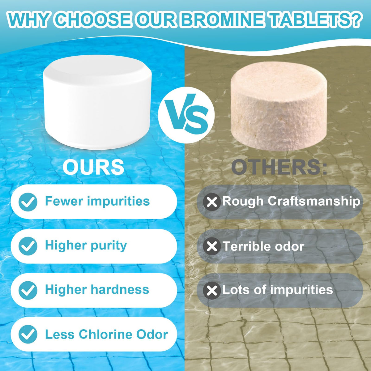 BROMIGUARD soft water feel after soaking