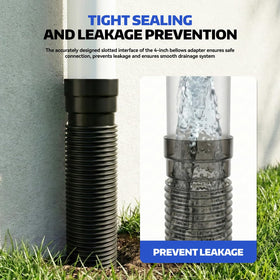 BROQIXIN yard drainage-connector enables reliable, leak-proof installations.
