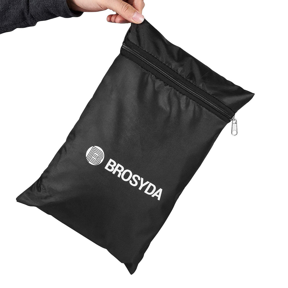 BROSYDA weather-ready fabric guards against leaves and dust.