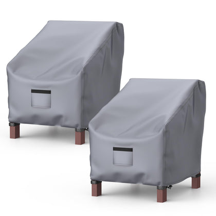 BROSYDA patio chair cover waterproof two-pack protecting outdoor chairs