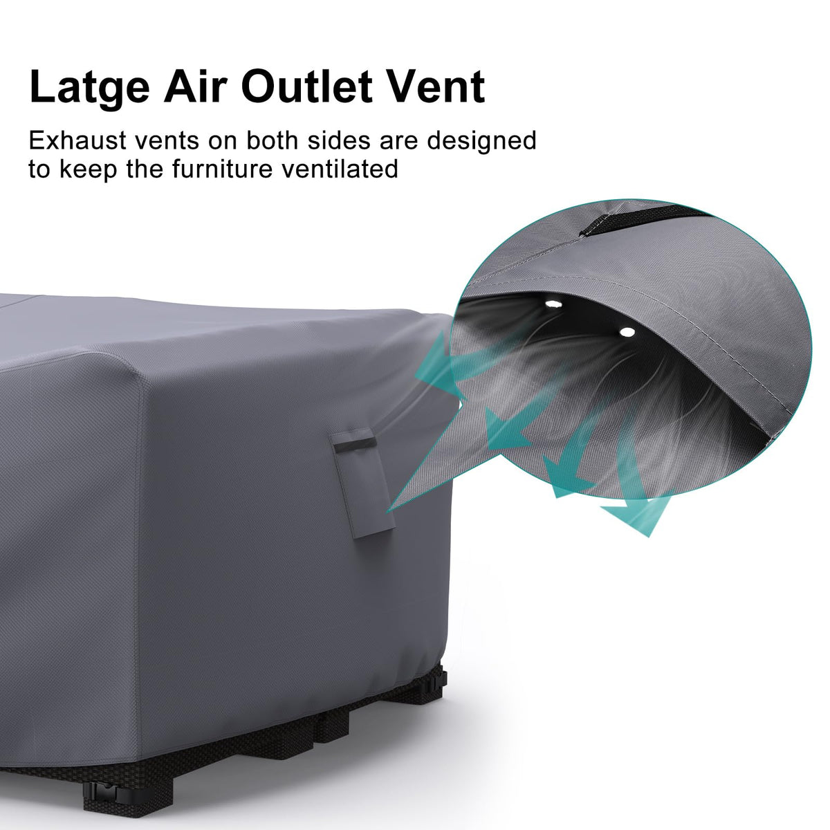 BROSYDA cover with four click-close straps enables secure installation.