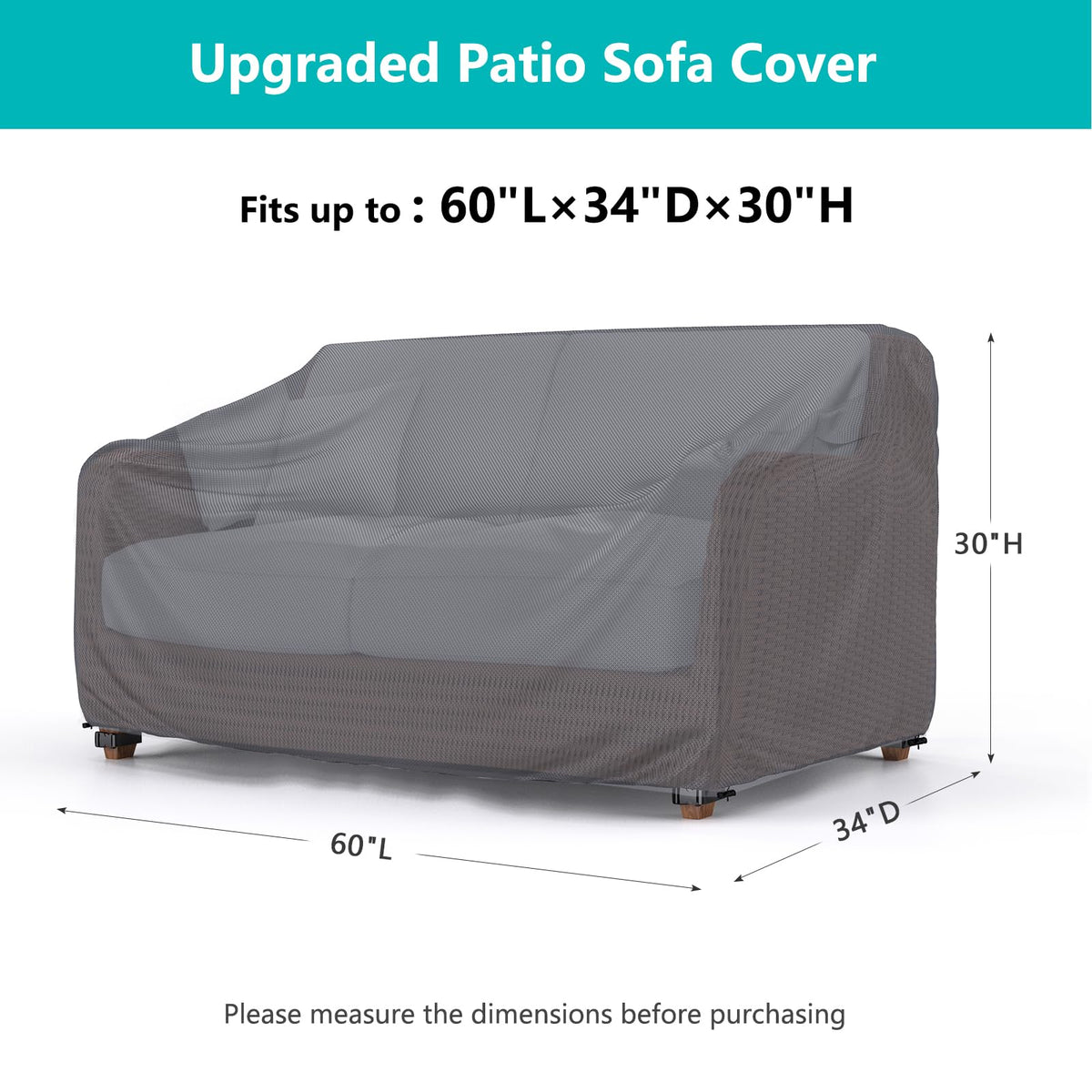BROSYDA air vent detail ensuring breathable moisture control for patio furniture