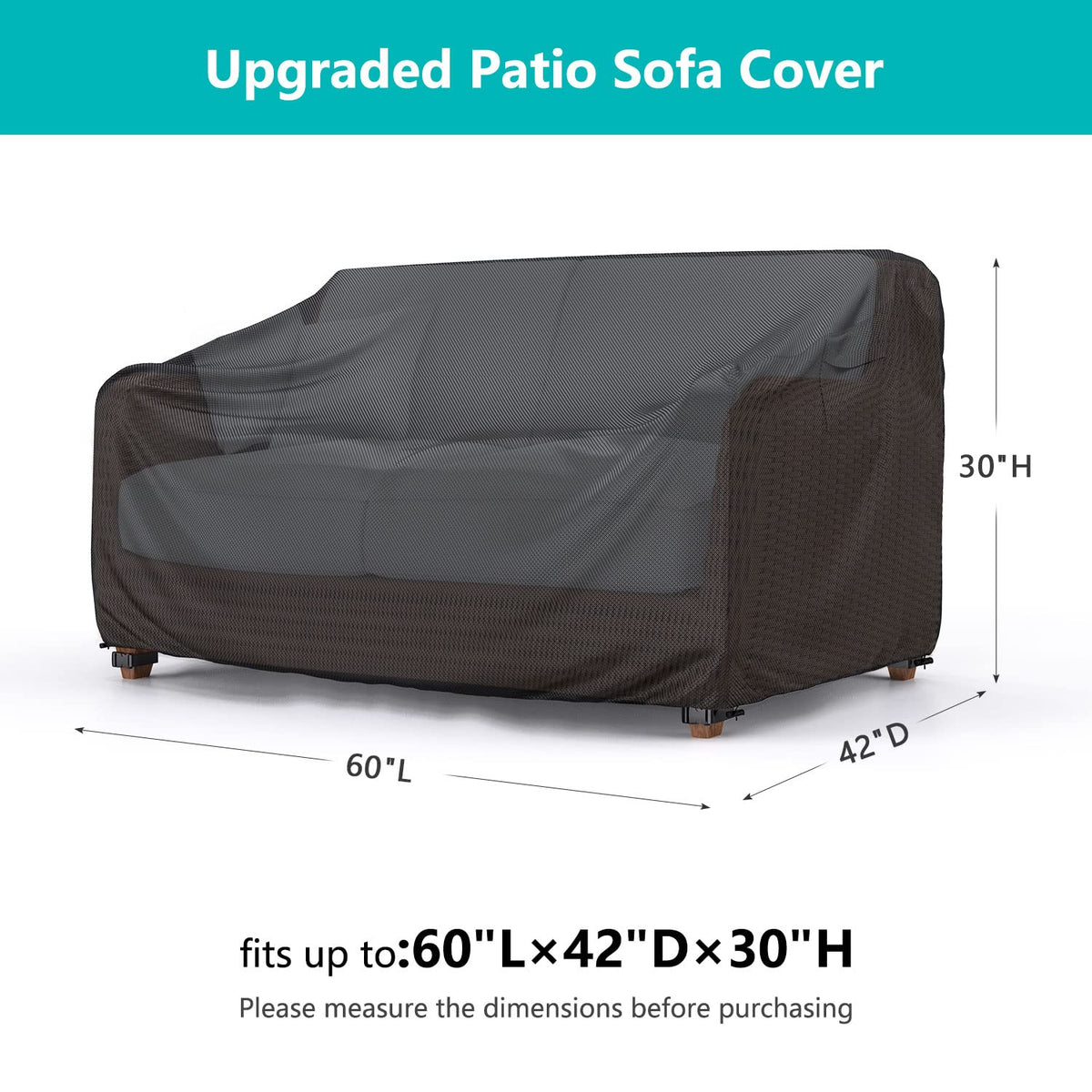 BROSYDA heavy-duty fabric guards against sun and wear for long-lasting use.