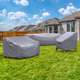 BROSYDA heavy-duty Oxford fabric resists UV and weather for year-round use