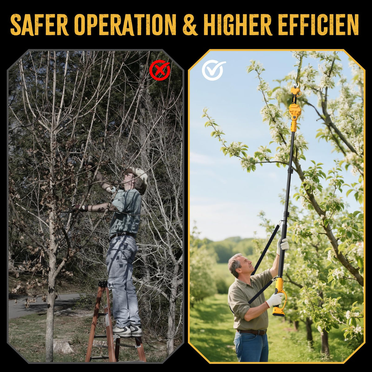 BROVR complete pruning kit for garden and orchard care