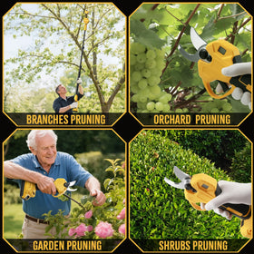 BROVR lightweight ergonomic grip reduces fatigue during pruning