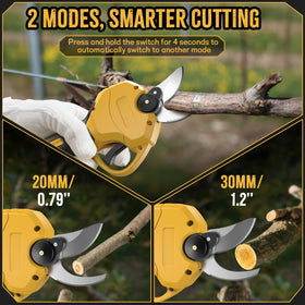 BROVR safety features with dual-trigger and LCD status display
