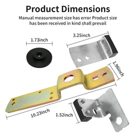 BRSUNAVOM brake assembly 983-04525 with sturdy linkage for consistent braking.
