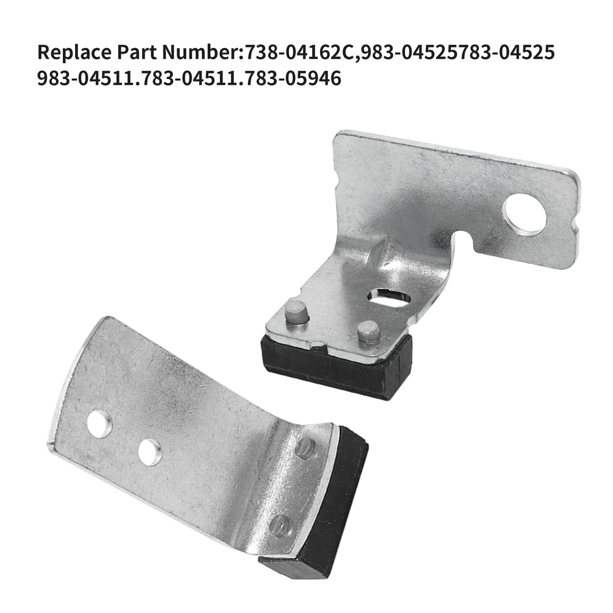 BRSUNAVOM shoulder spacer 738-04162C shim that stabilizes deck spacing.