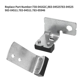 BRSUNAVOM shoulder spacer 738-04162C shim that stabilizes deck spacing.