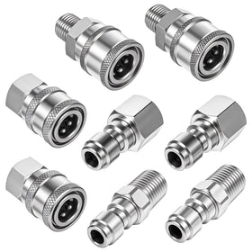 Bruislard quick-connect NPT 1/4-inch adapter enables fast setup and secure fit.