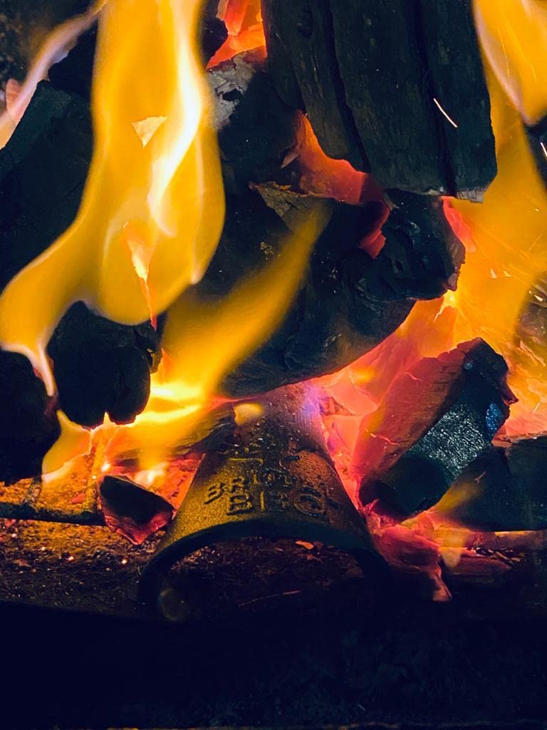 Versatile for firewood, charcoal, fireplaces, and outdoor campfires.
