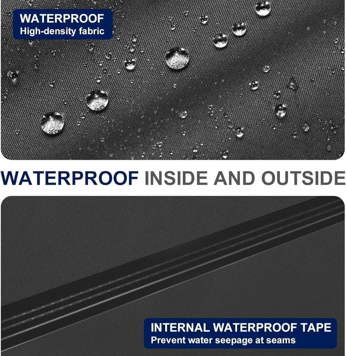 bruwaa griddle cover features double-stitched seam tape for water resistance