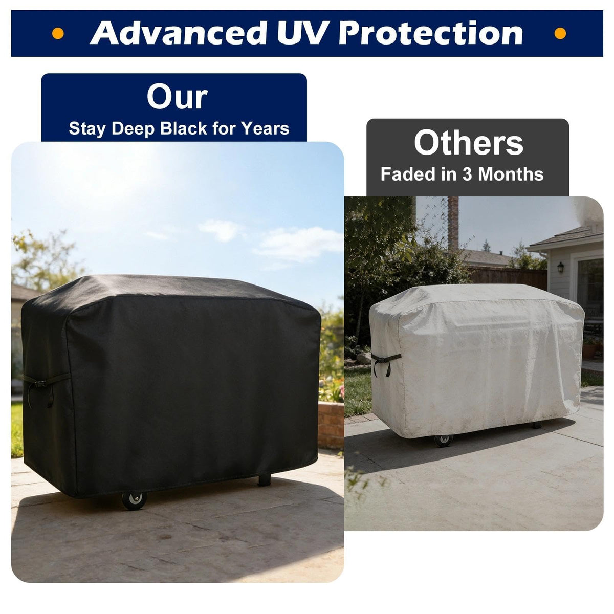 Bruwaa griddle cover durable 600D material withstands daily outdoor use