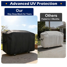 Bruwaa griddle cover durable 600D material withstands daily outdoor use
