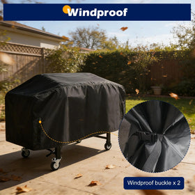 bruwaa cover cleans easily with a damp cloth and air dries