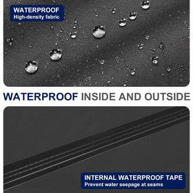 Bruwaa griddle cover tailored fit for 60-inch length on Blackstone griddle with Hood