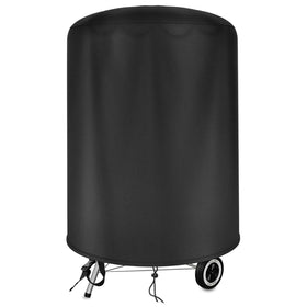 Bruwaa Weber 22-inch charcoal kettle grill cover protects against the elements.