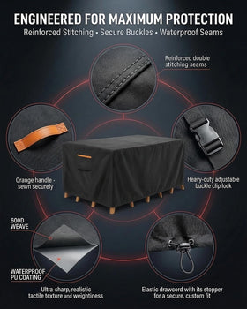 BRUXOLAY universal-fit design suits most 4–6 seat sets
