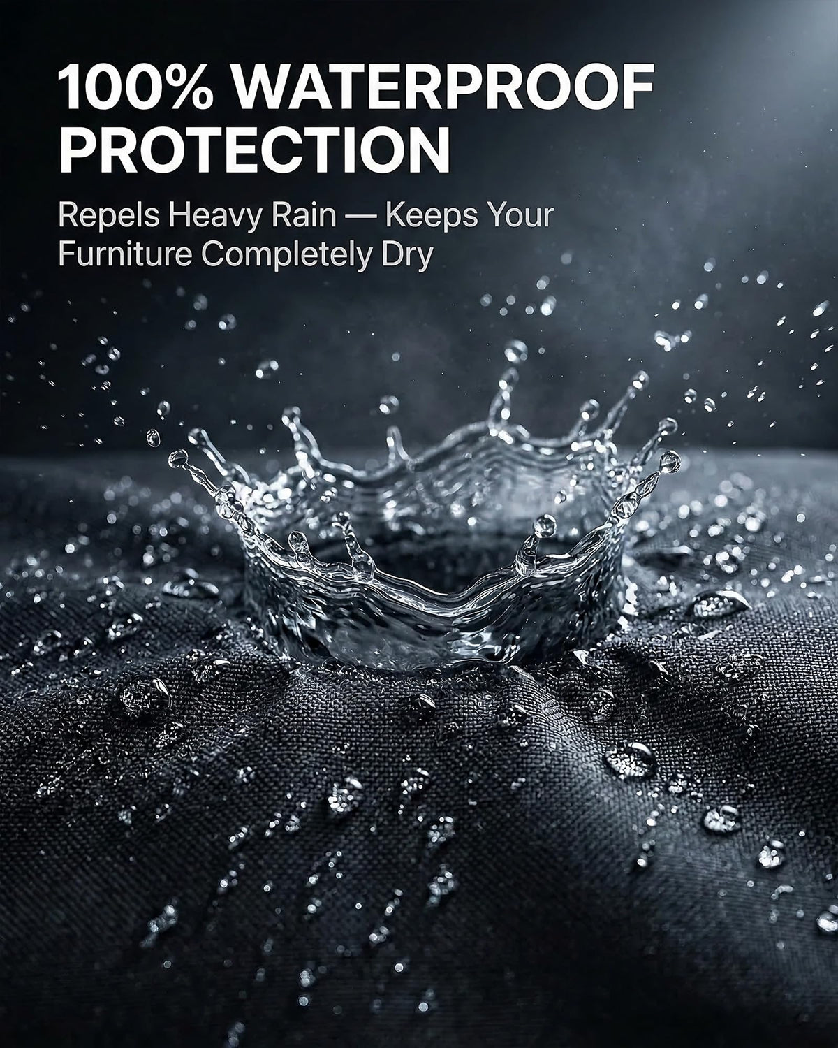 BRUXOLAY protects from rain, snow, UV rays, and debris