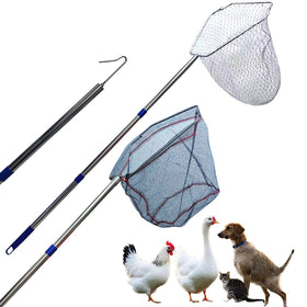 BRZFWLMYDF stainless steel adjustable chicken net trap—compact design for easy coop use.