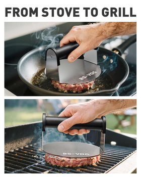 BS-VOG gift packaging makes a ready gift for grill lovers.