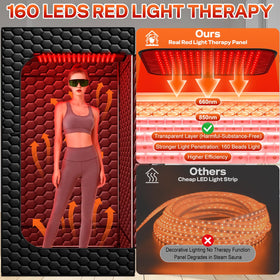 bsdonte 1200W rapid heating and remote control tailor sessions to your comfort.