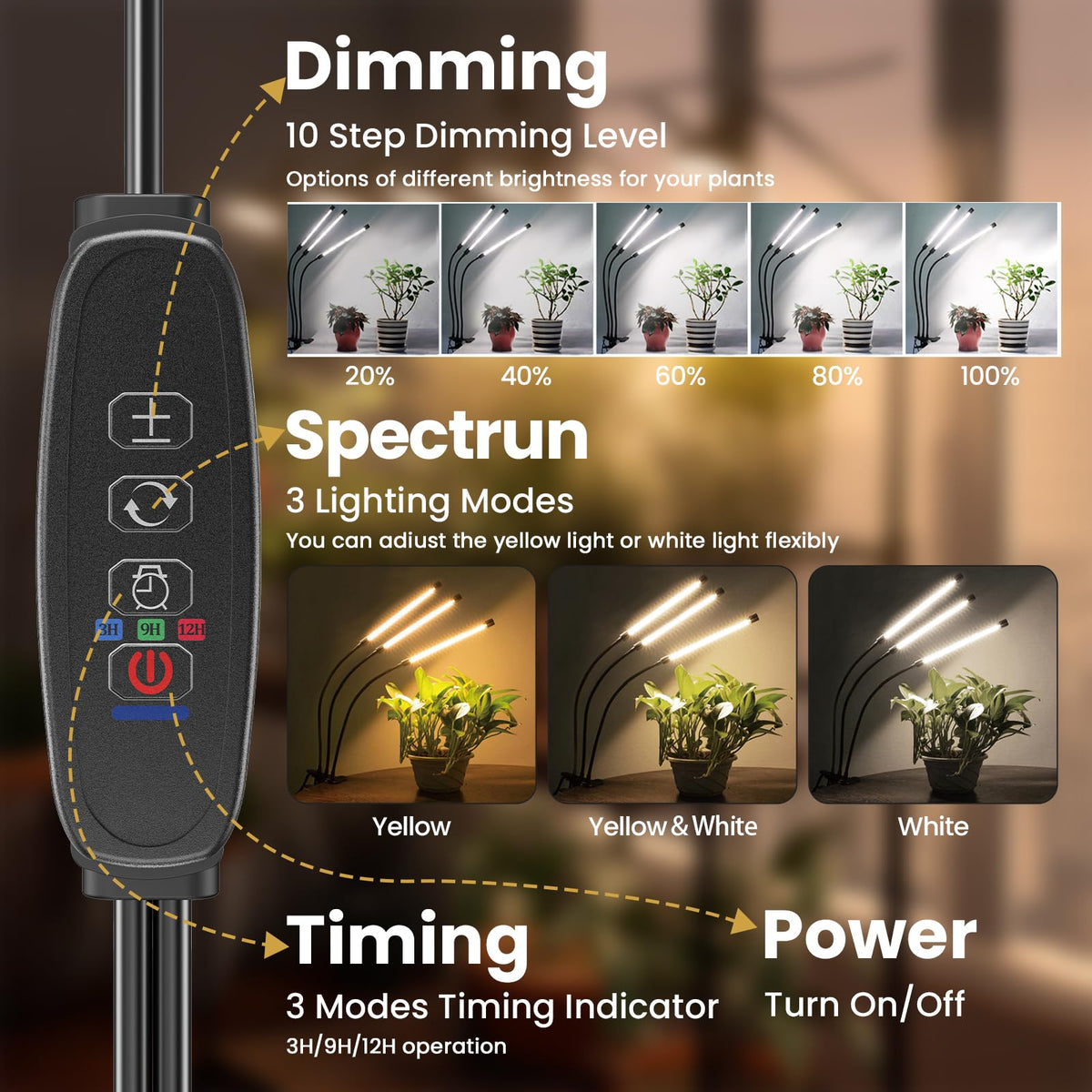 Bseah auto timer feature showing on/off cycle setup