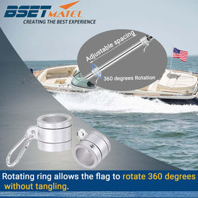 BSET MATEL EVA grip offers comfortable handling on deck