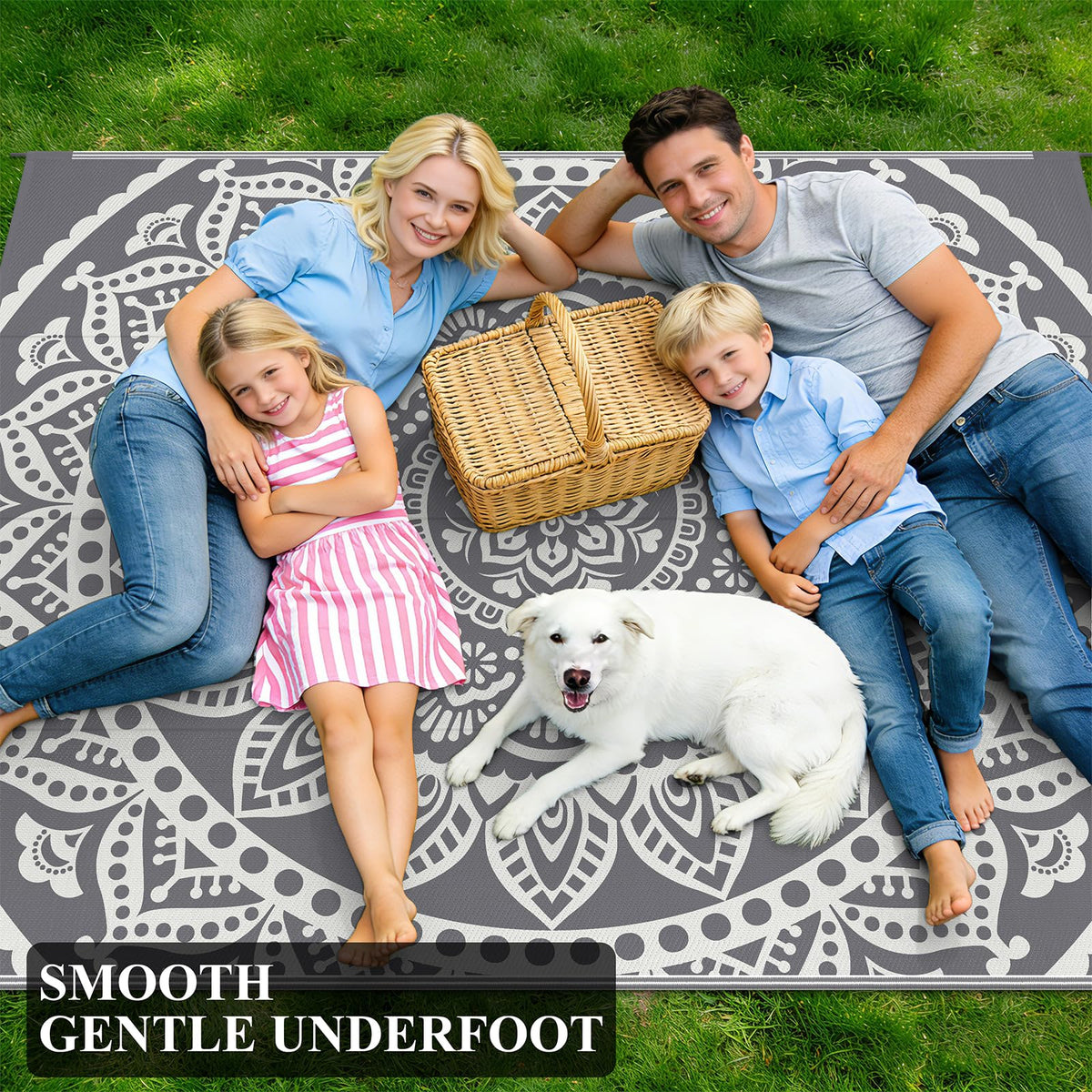 Bsmathom beach and pool setup rug ready for outdoor use