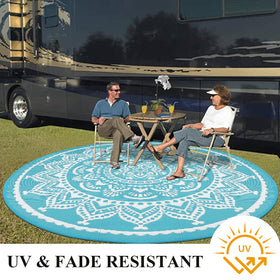 Bsmathom versatile outdoor mat perfect for camping, beach, and picnics.