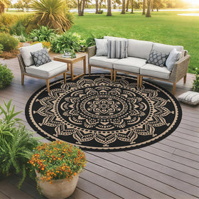 Bsmathom reversible boho design for versatile outdoor style