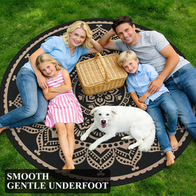 Bsmathom versatile outdoor mat for patios, beaches, RVs, and gardens