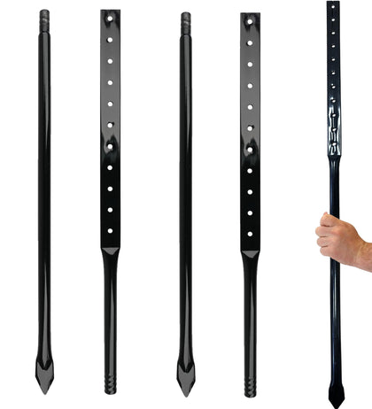 Bstersign metal stake for yard signs, 36-inch height for stable outdoor displays.