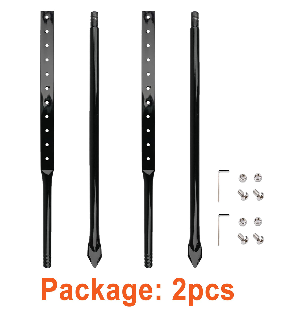 Bstersign metal stake simplifies outdoor display setup for events or ads.