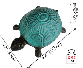 BSTGIFTS wind-resistant turtle key holder enhancing garden decor