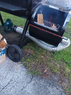 BSTJXDZ dual BBQ blower ambient-fire scene boosting flame evenly