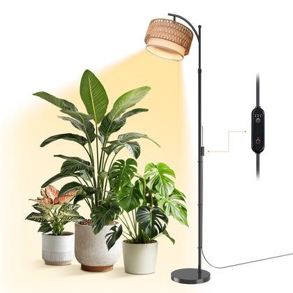 Bstrip full-spectrum LED panel 320-800nm supports vibrant indoor plant growth