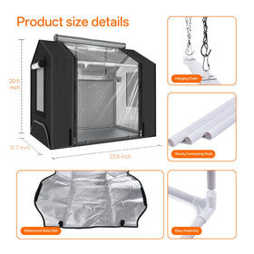 Bstrip GM3 Oxford fabric panel enhances durability and light control.