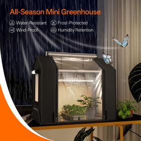 Bstrip GM3 small greenhouse tent for simple, quick assembly.
