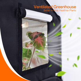 Bstrip GM3 ventilation windows promote airflow for healthier growth.