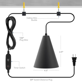 Bstrip grow light timer settings highlight automated day night care