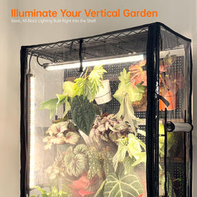 Bstrip adjustable vents maintain balanced airflow for plants